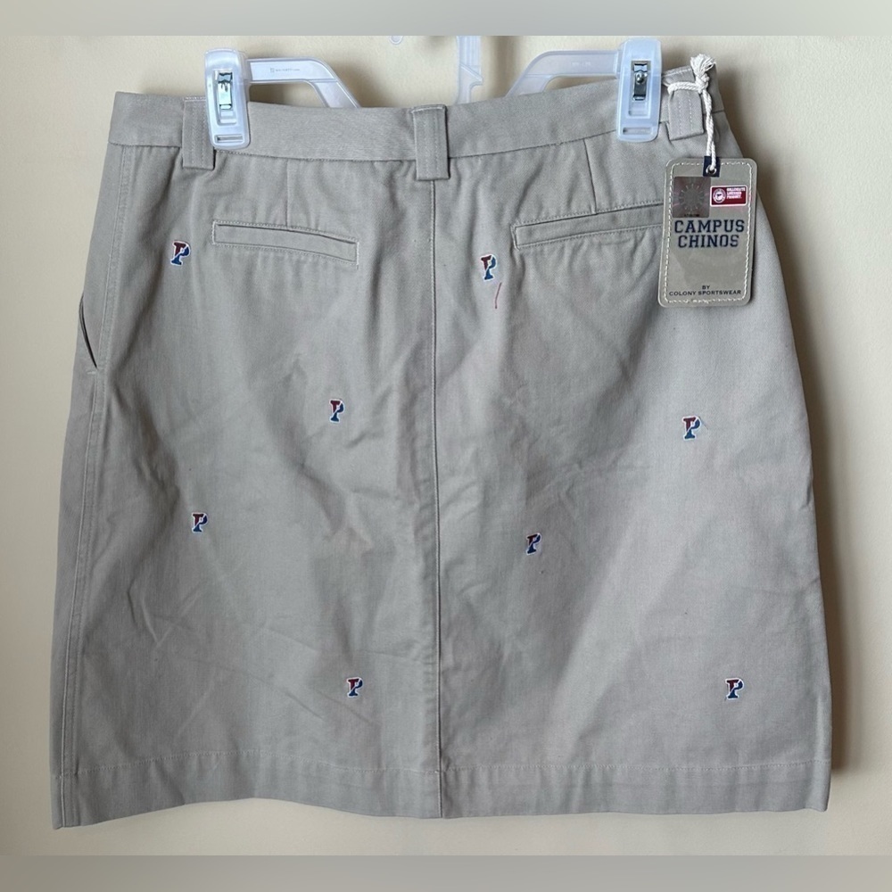 Penn Quakers Campus Chinos Ladies Skirt Brand New University Of Pennsylvania